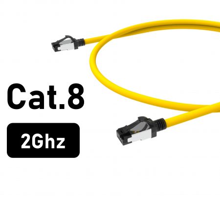 کابل پچ Cat.8 40G - CRXCabling کابل پچ Cat.8